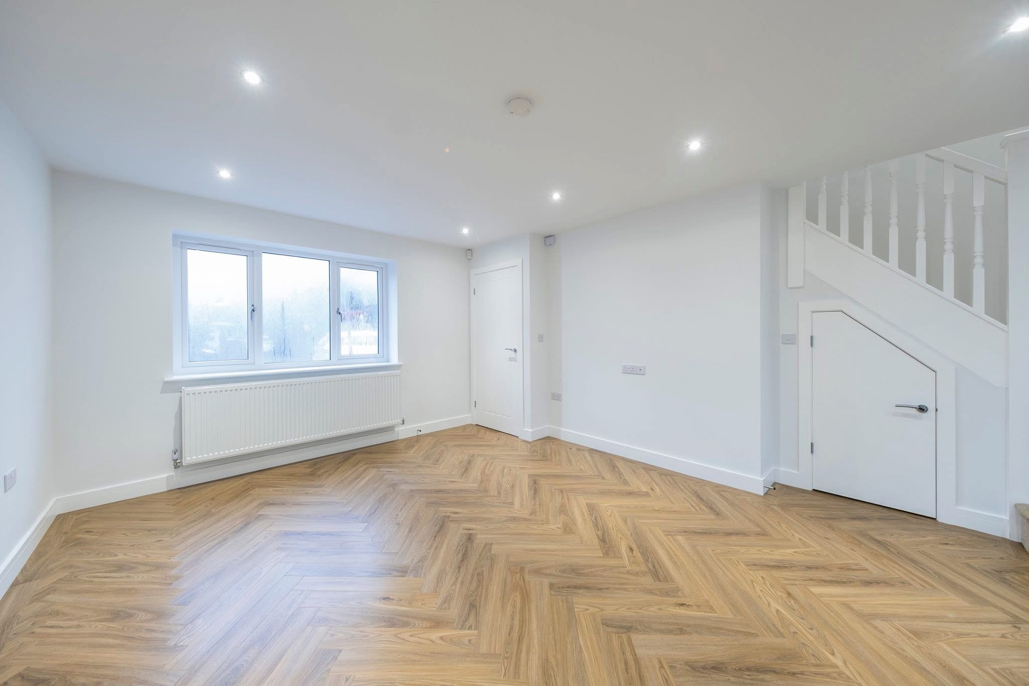 Contemporary kitchen with high-end appliances